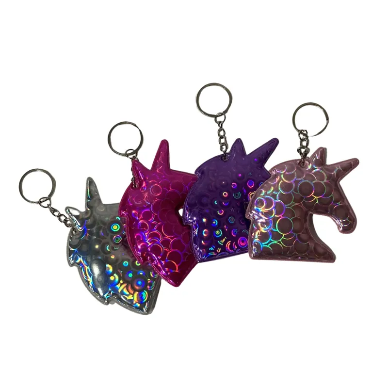 Sparkle Horse Head Keyring